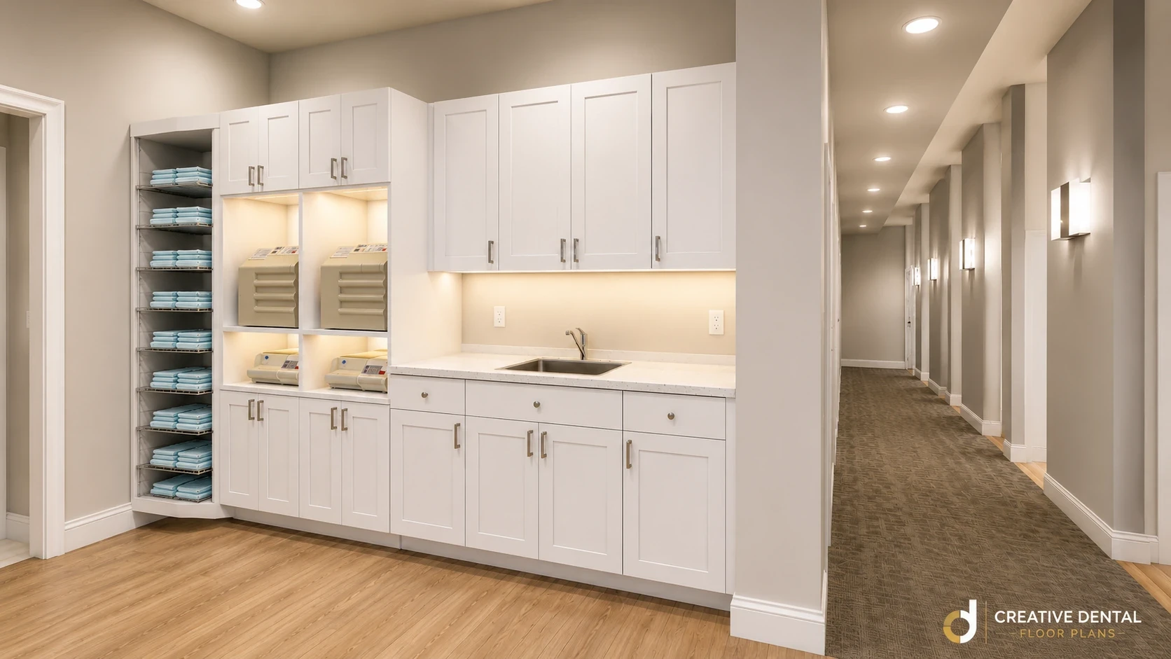 Sterilization Cabinets — Plan #2592-9