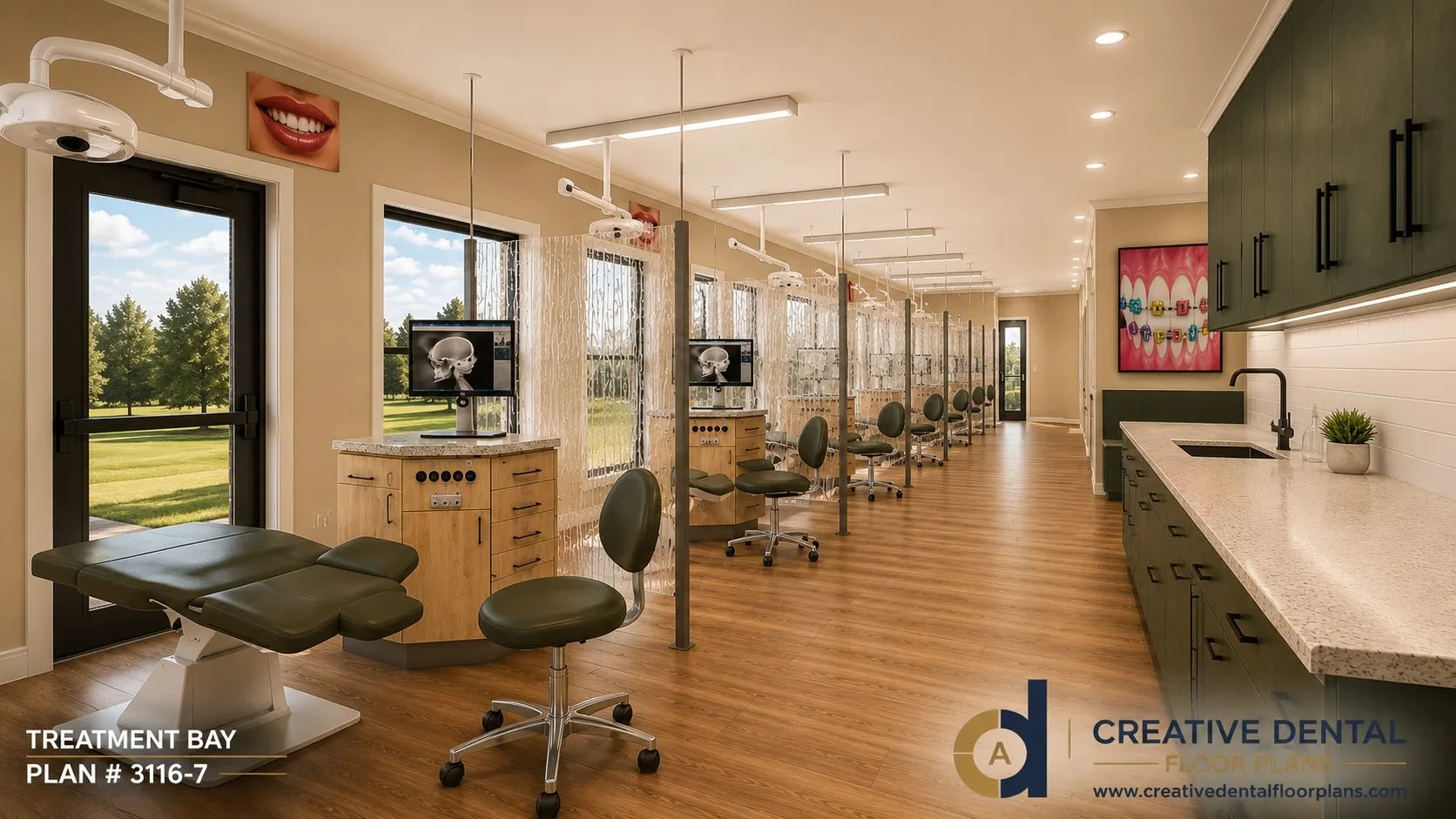 Treatment Bay — Plan #3116-7