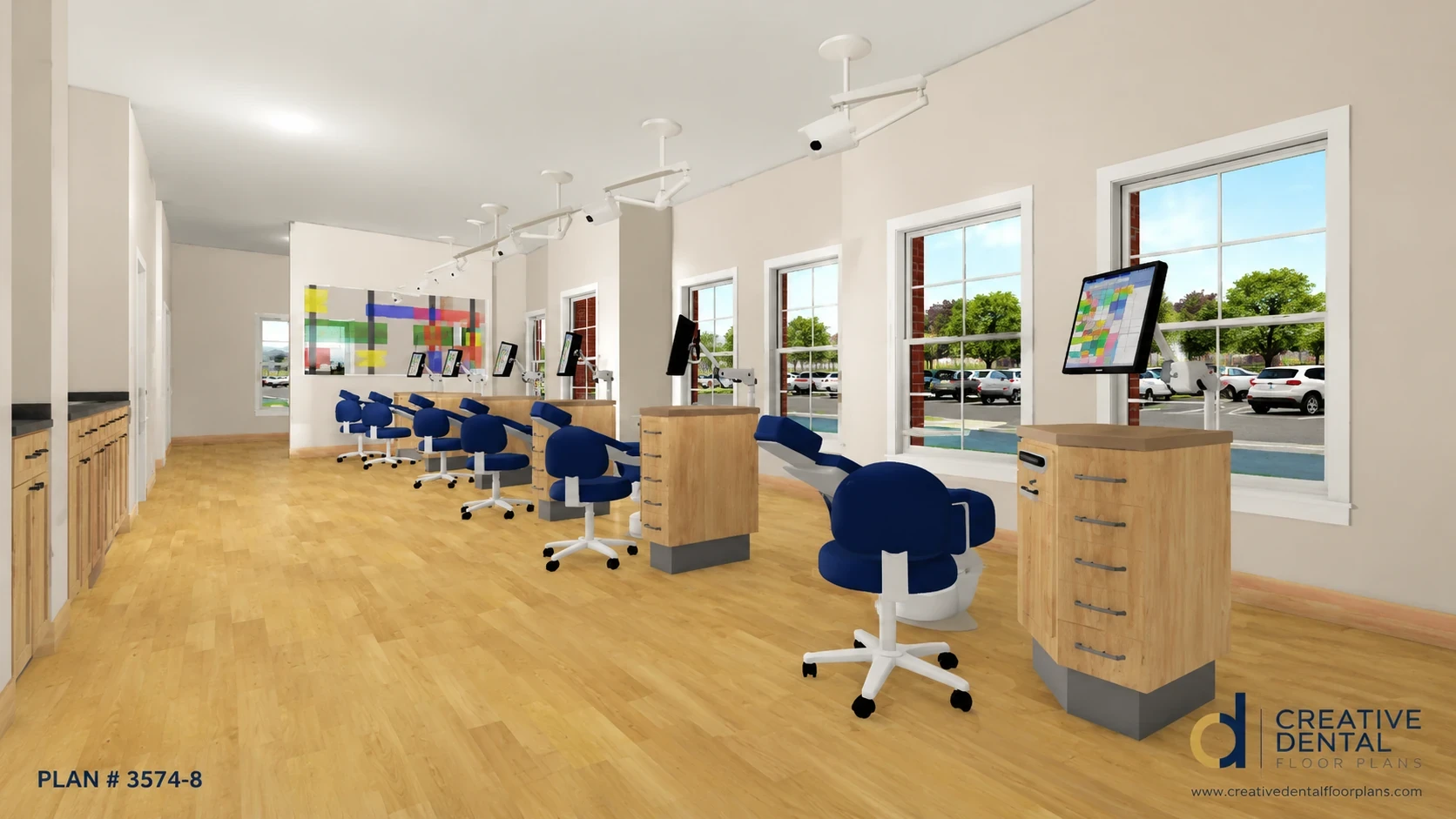 Open Treatment Bay — Plan #3574-8