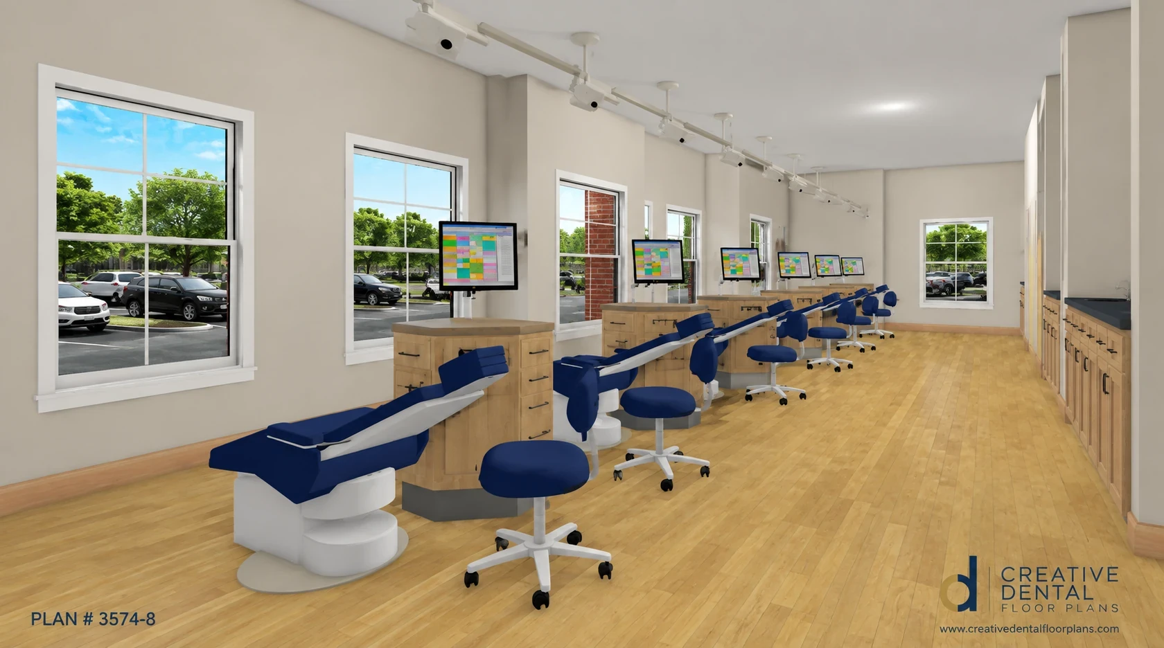Open Treatment Bay View B — Plan #3574-8
