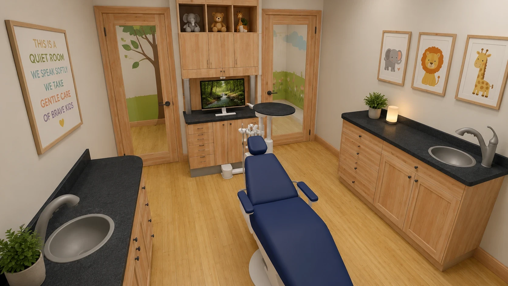 Quiet Treatment Room — Plan #3574-8