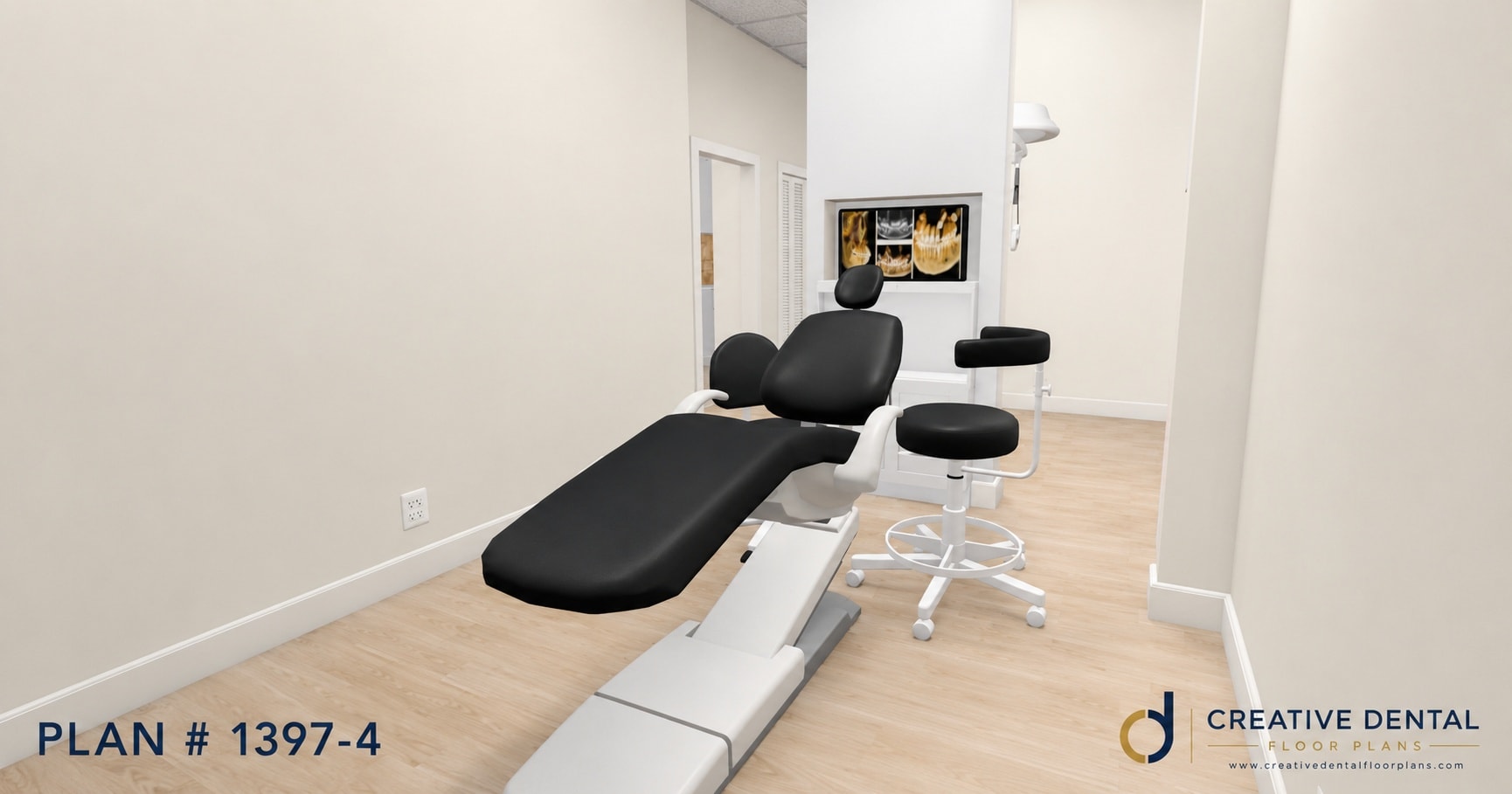 Treatment Room — Plan #1397-4