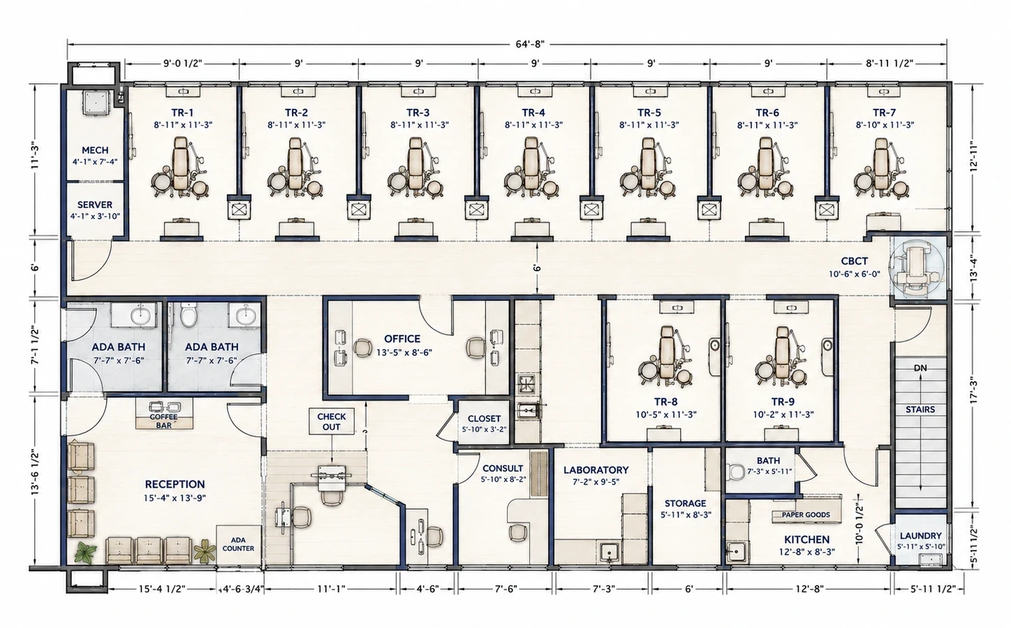 2D Floor Plan