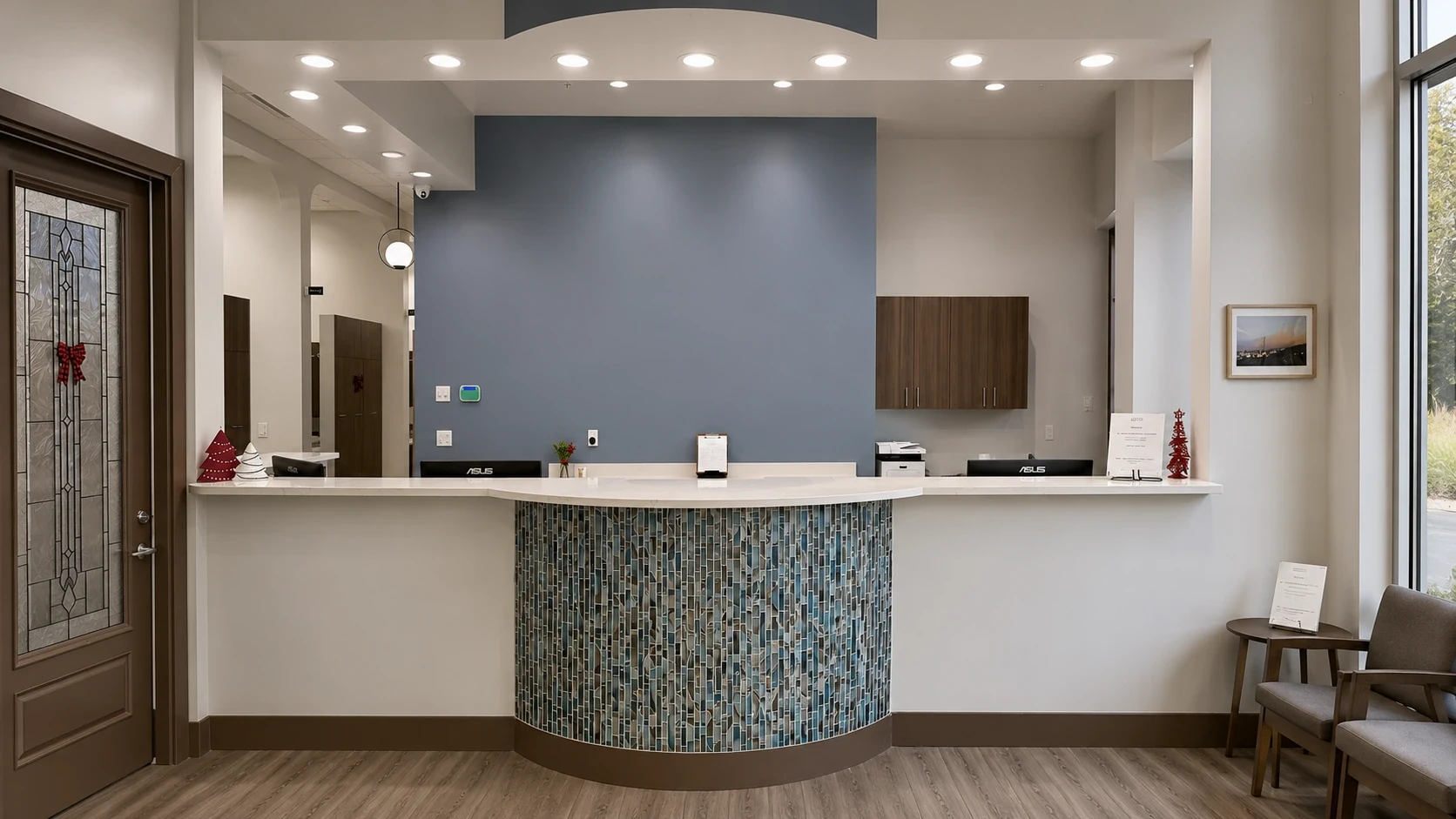 Reception Desk — New Image Dentistry