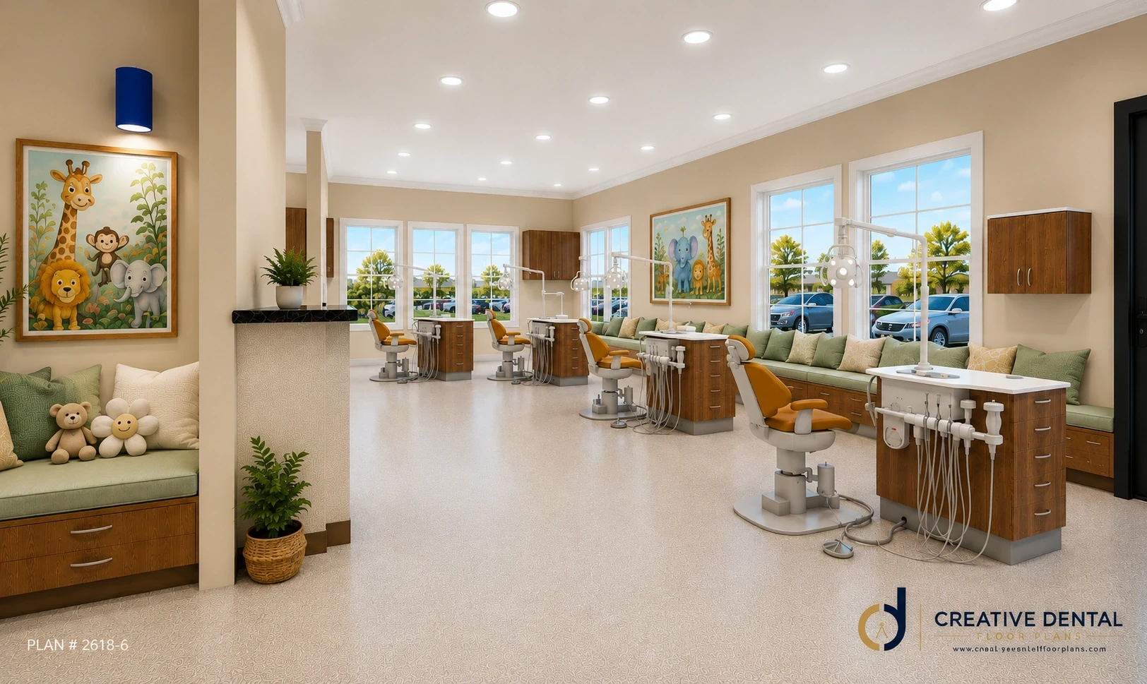 Treatment Bay — Plan #2618-6